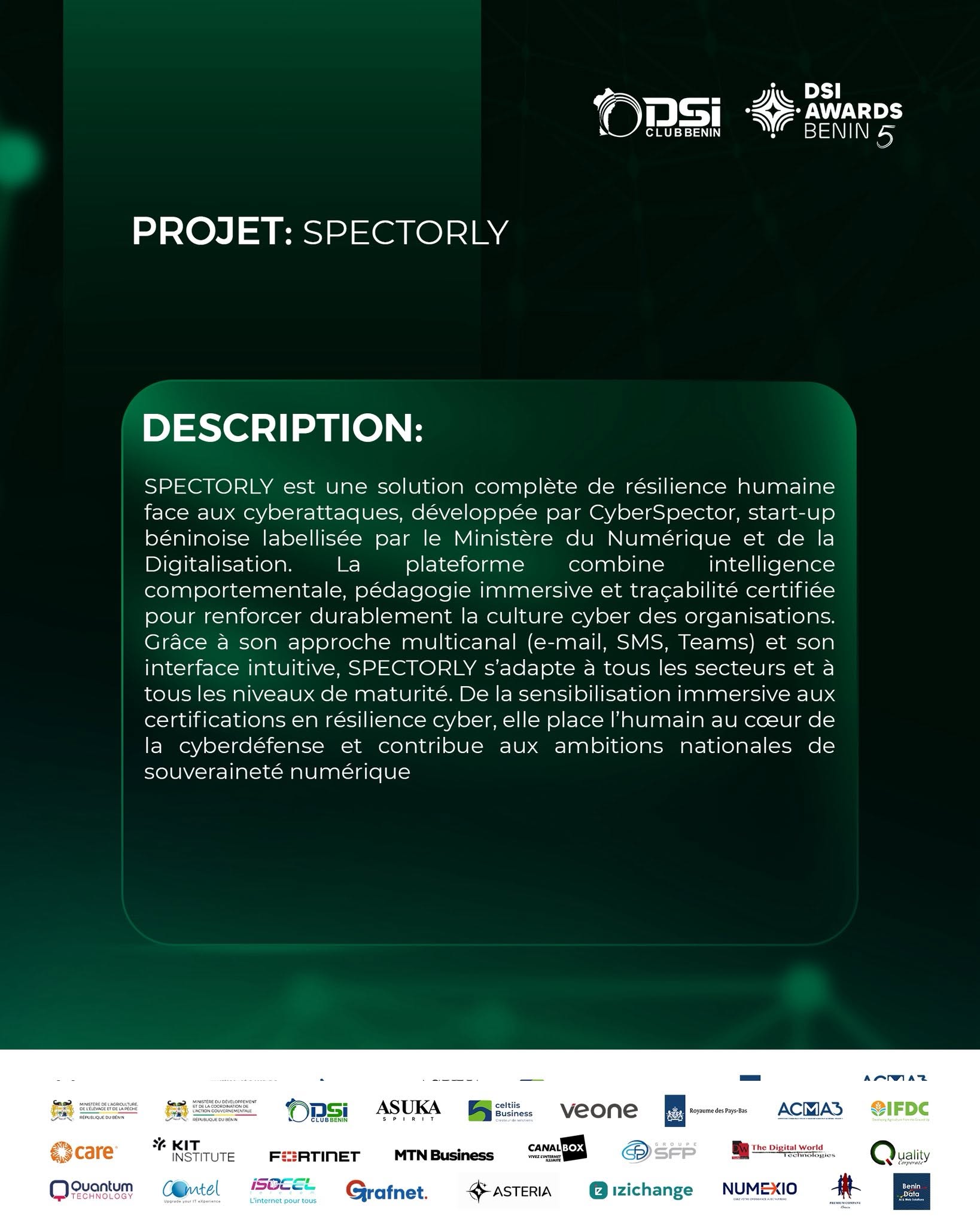 Projet Spectorly