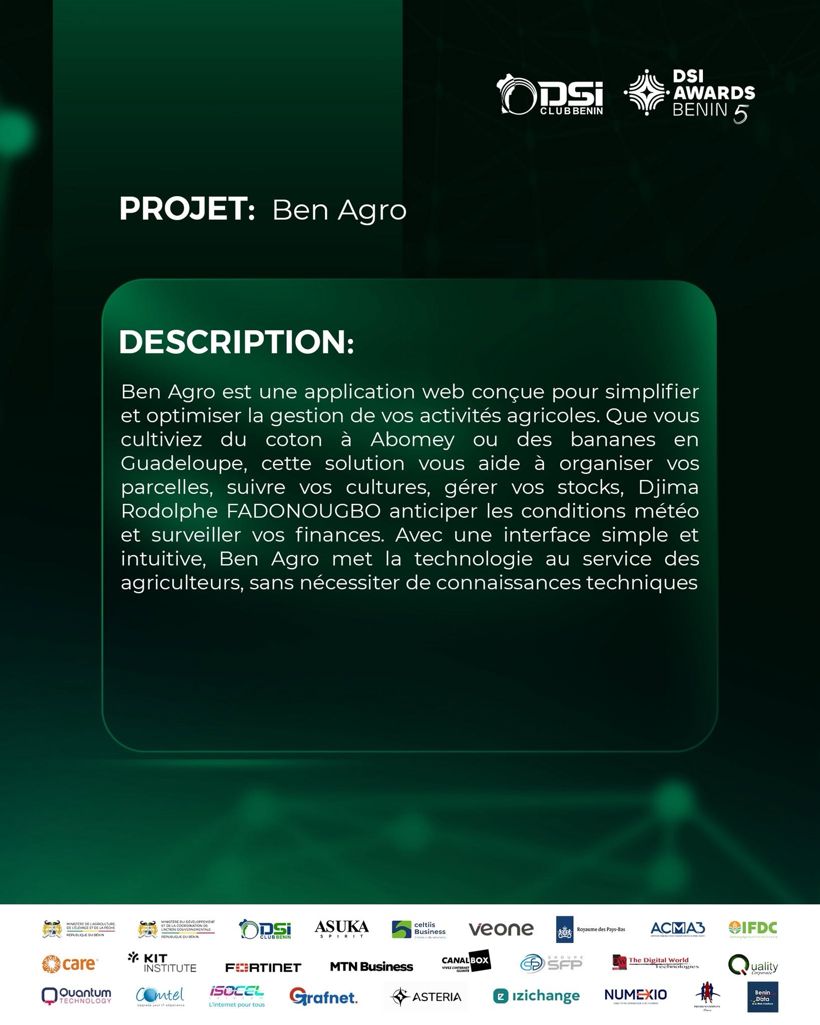 Projet BEN AGRO